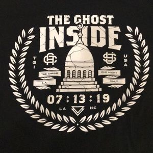 Men’s 2XL The Ghost Inside t-shirt